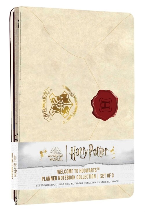 Harry Potter: Welcome to Hogwarts Planner Notebook Collection (Set of 3): (Harry Potter School Planner School, Harry Potter Gift, Harry Potter Station (Paperback)