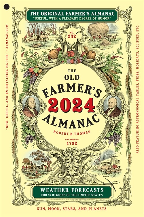 The 2024 Old Farmers Almanac (Paperback)