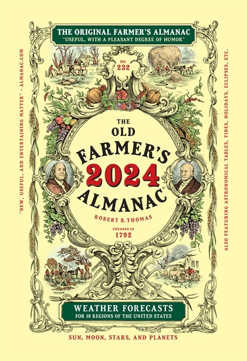 The 2024 Old Farmers Almanac Trade Edition (Paperback)