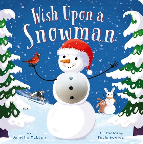 Wish Upon a Snowman: A Touch-And-Feel Christmas Board Book with Squishy Snowman for Kids and Toddlers (Board Books)