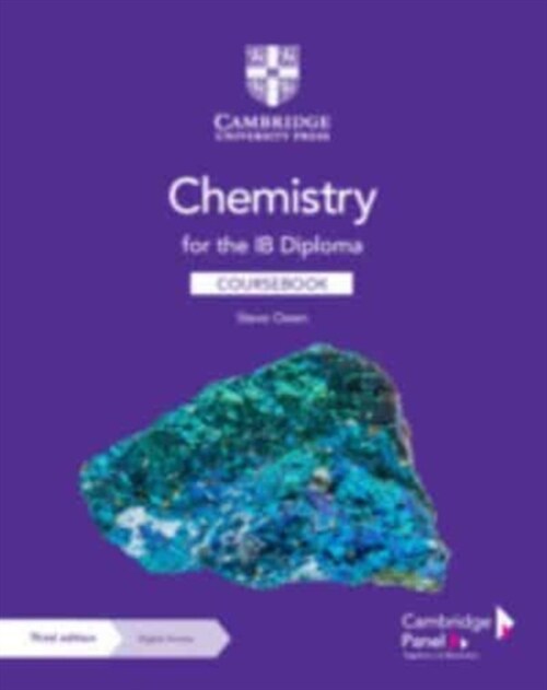 Chemistry for the IB Diploma Coursebook with Digital Access (2 Years) (Multiple-component retail product, 3 Revised edition)