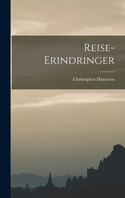 Reise-erindringer (Hardcover)