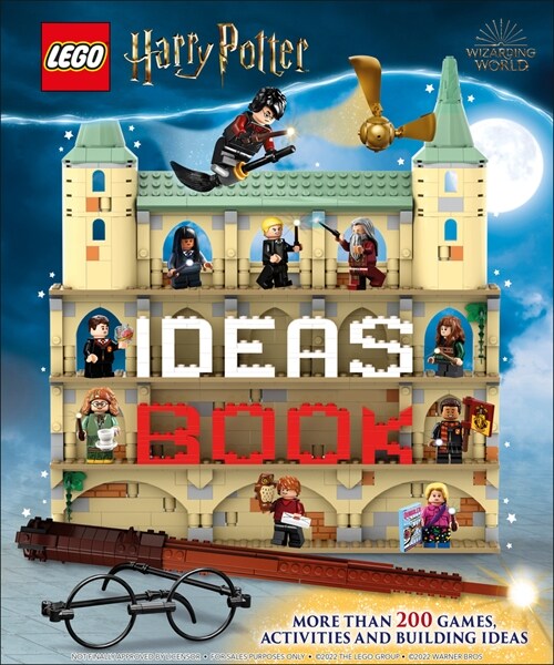 Lego Harry Potter Ideas Book: More Than 200 Ideas for Builds, Activities and Games (Hardcover)