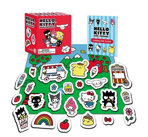 Hello Kitty and Friends Magnet Set (Paperback)