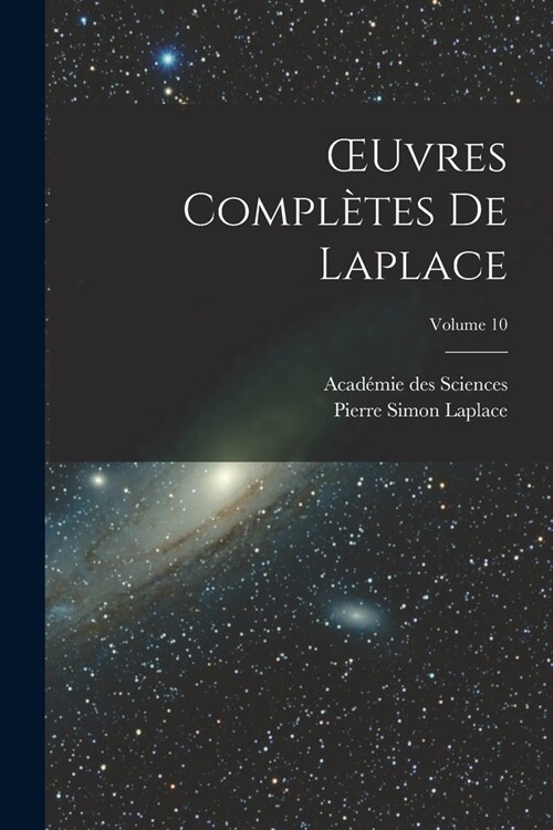 OEuvres Compl?es De Laplace; Volume 10 (Paperback)