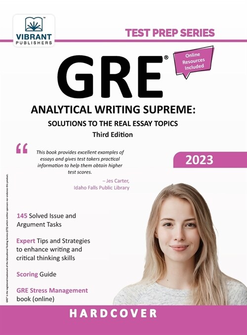 GRE Analytical Writing Supreme: Solutions to the Real Essay Topics (Hardcover)