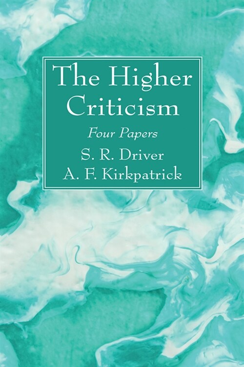 The Higher Criticism (Hardcover)