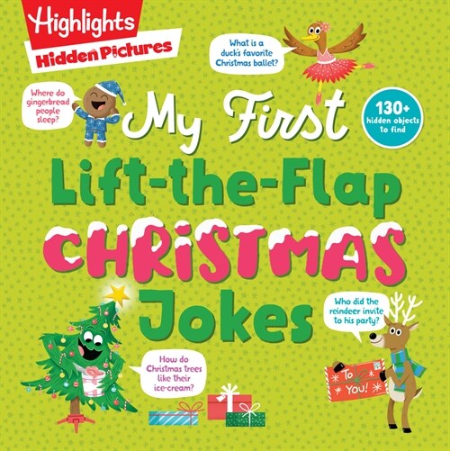 Hidden Pictures My First Lift-The-Flap Christmas Jokes (Paperback)