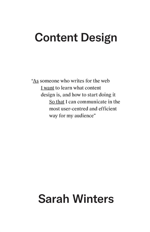Content Design (Paperback)