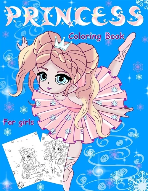 Princess Coloring Book (Paperback)