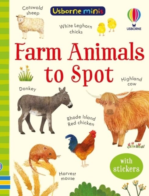 Farm Animals to Spot (Paperback)
