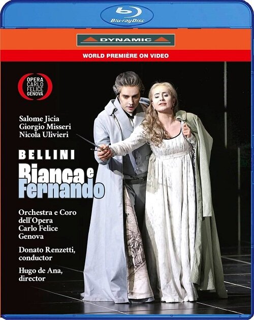 [수입] [블루레이] 벨리니 : 오페라 비안카와 페르난도 (한글자막)