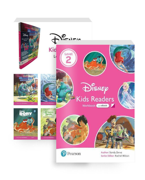 [세트] Disney Kids Readers Level 2 Pack + Workbook