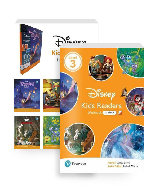 [세트] Disney Kids Readers Level 3 Pack + Workbook