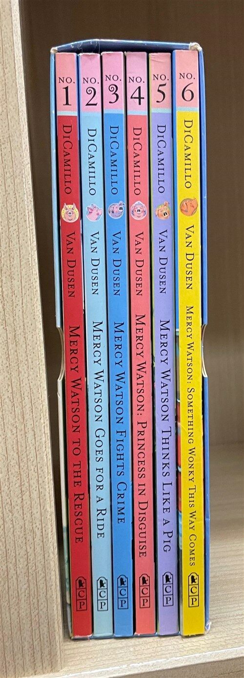[중고] Mercy Watson #1-6 Boxed Set : Adventures of a Porcine Wonder (Paperback 6권)