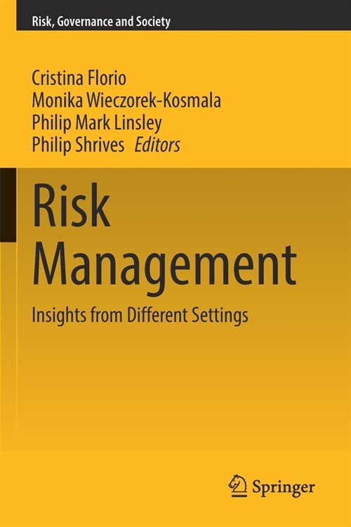 Risk Management: Insights from Different Settings (Paperback, 2022)
