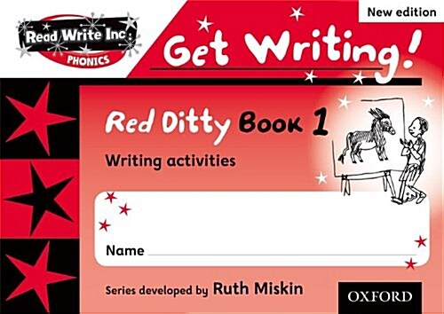 Read Write Inc. Phonics: Get Writing!: Red Ditty Books 1-5 Pack of 50 (Paperback)