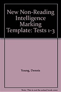 New Non-reading Intelligence Tests 1-3 Marking Template (Loose-leaf)