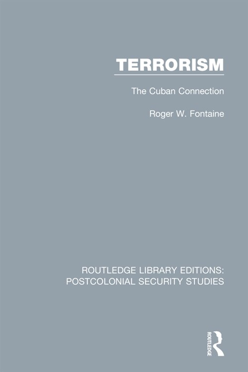 Terrorism : The Cuban Connection (Paperback)