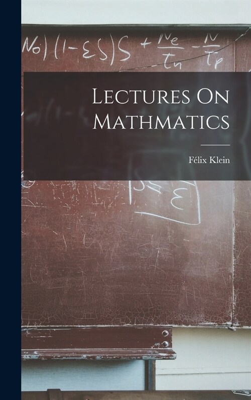 Lectures On Mathmatics (Hardcover)