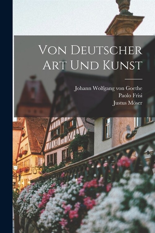 Von Deutscher Art Und Kunst (Paperback)