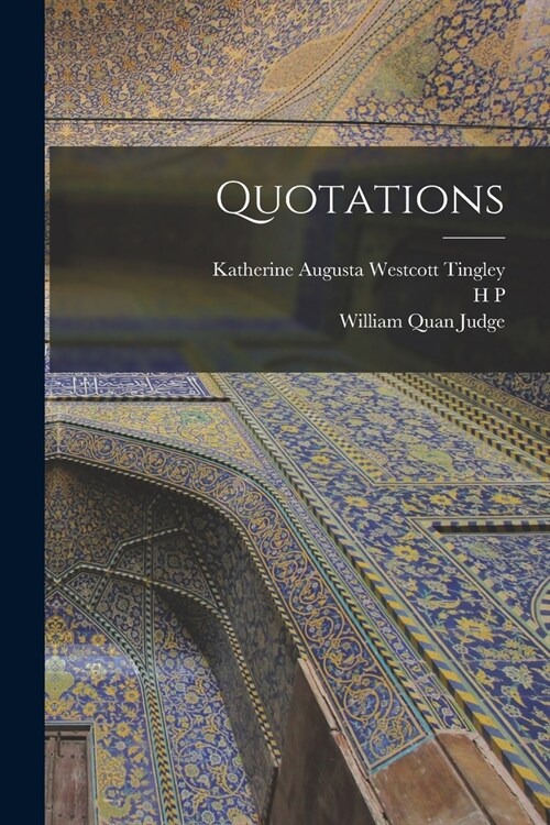 Quotations (Paperback)