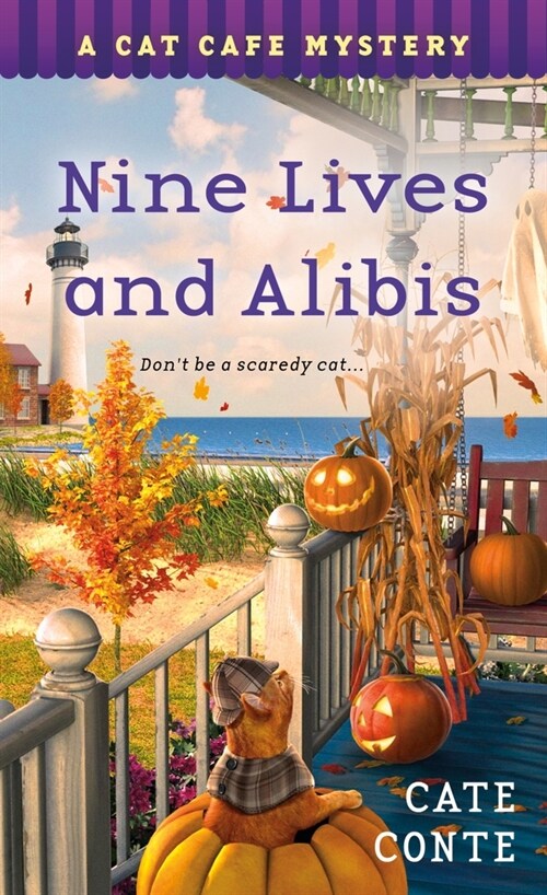 Nine Lives and Alibis: A Cat Cafe Mystery (Mass Market Paperback)