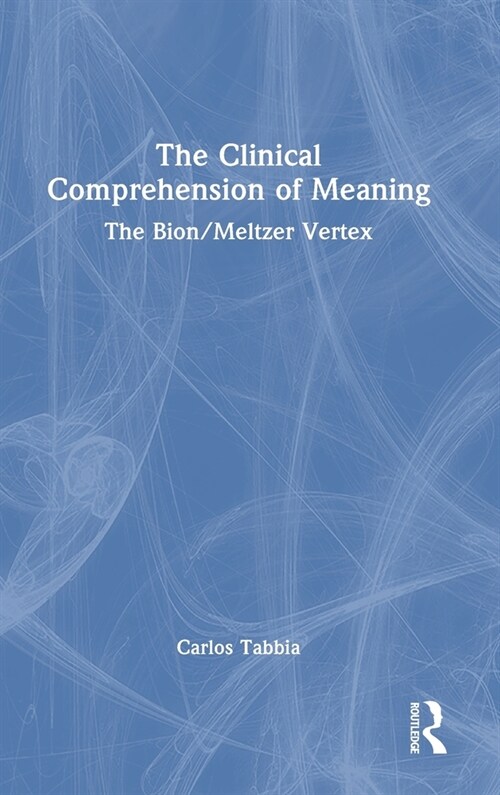 The Clinical Comprehension of Meaning : The Bion/Meltzer Vertex (Hardcover)