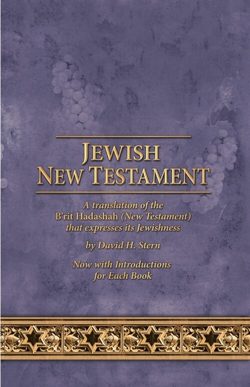 Jewish New Testament: A Translation by David Stern (Paperback)