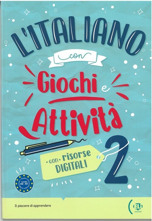 LITALIANO CON DIGITAL GIOCHI E ATTIVITA 2 (Book)