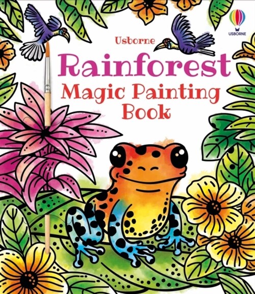 Rainforest Magic Painting Book (Paperback)