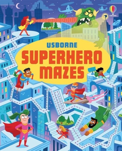 Superhero Mazes (Paperback)