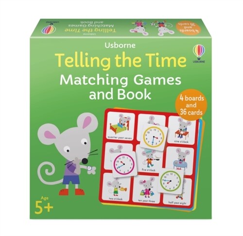 Telling the Time Matching Games and Book (Game)
