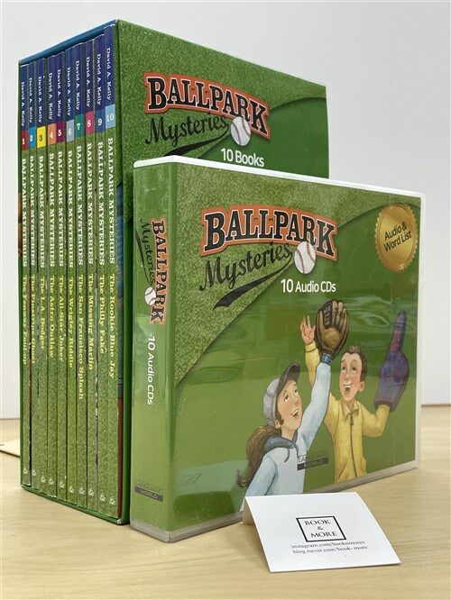 [중고] Ballpark Mysteries #1~10 챕터북 Set (Paperback 10권 + CD 10장 + Word List)