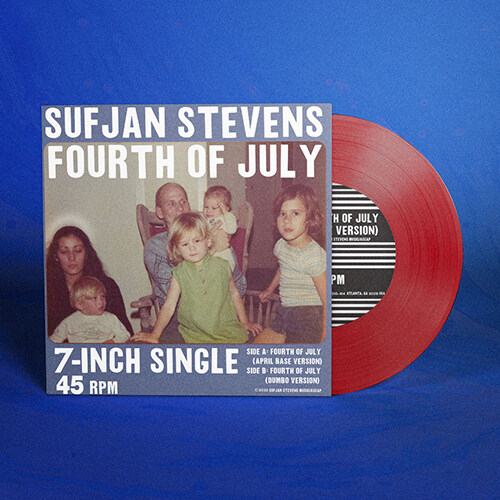 [수입] Sufjan Stevens - Fourth of July [7인치 Opaque Red LP]