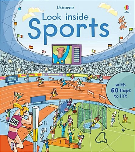 [중고] Look Inside Sports (Board Book)