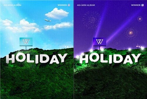 [중고] [세트] 위너 - WINNER 4th MINI ALBUM [HOLIDAY] [PHOTOBOOK DAY+NIGHT Ver.]