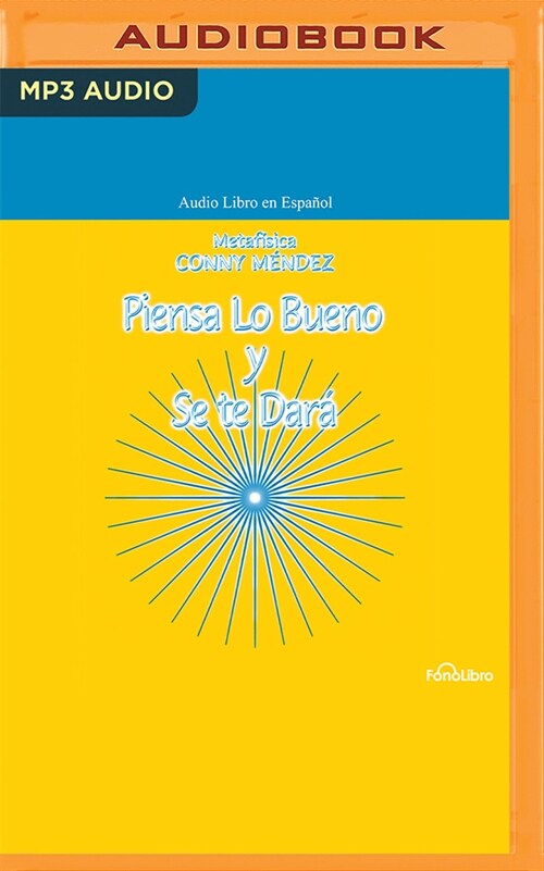 Piensa Lo Bueno Y Se Te Dar? (MP3 CD)