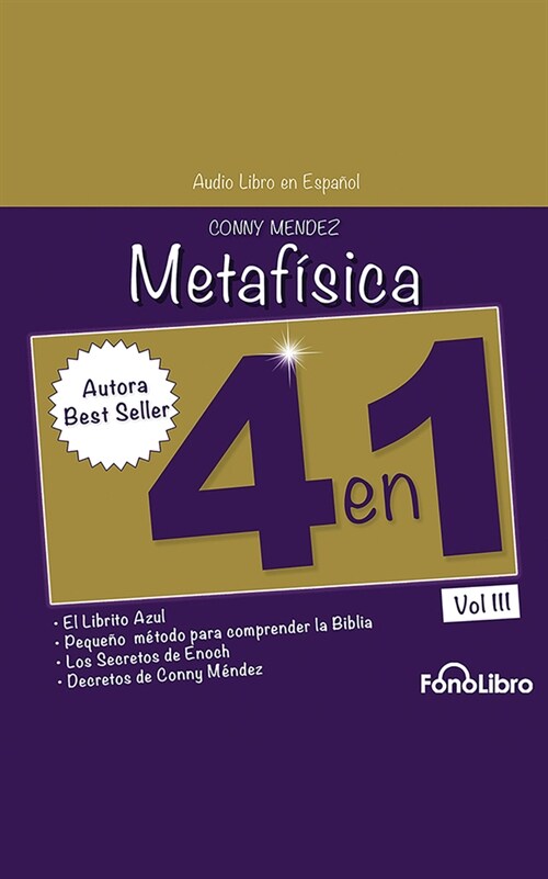 Metaf?ica 4 En 1: Vol. III (Audio CD)