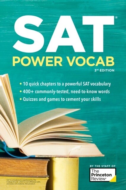 SAT Power Vocab, 3rd Edition: A Complete Guide to Vocabulary Skills and Strategies for the SAT (Paperback, 3)