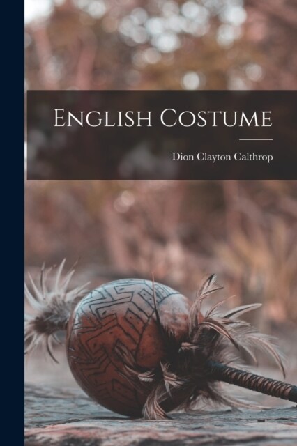 English Costume (Paperback)