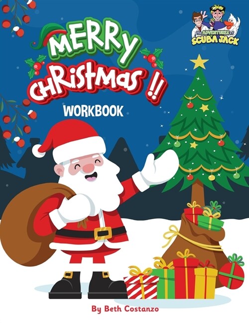 Christmas Activity Workbook for Kids 2-6 (Paperback)
