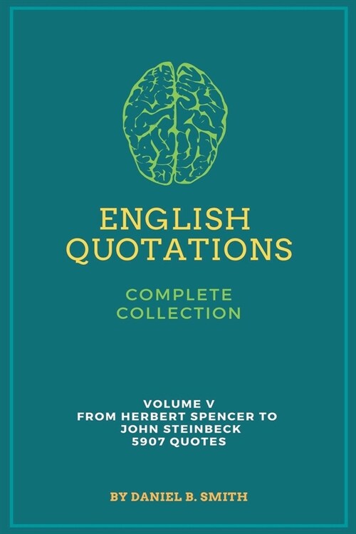 English Quotations Complete Collection: Volume V (Paperback)