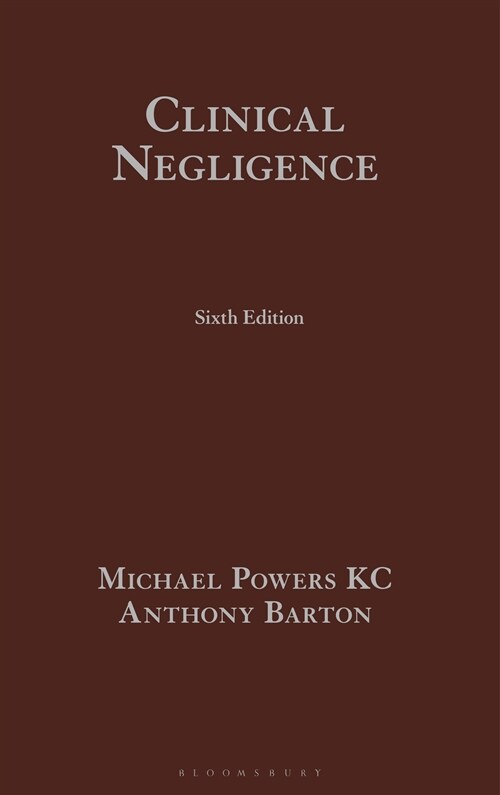 Clinical Negligence (Hardcover, 6)