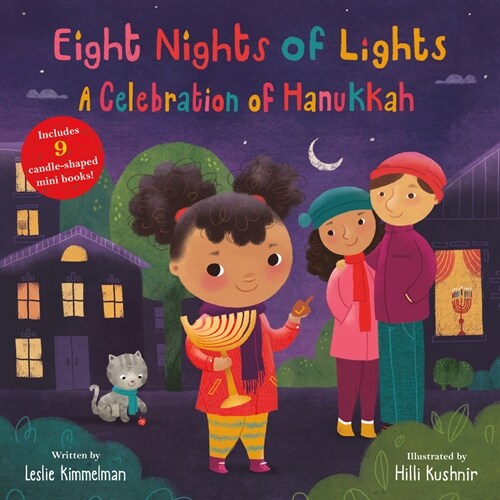 Eight Nights of Lights: A Celebration of Hanukkah (Hardcover)