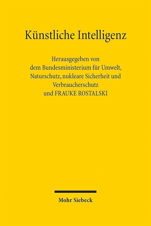 Kunstliche Intelligenz: Wie Gelingt Eine Vertrauenswurdige Verwendung in Deutschland Und Europa? (Hardcover)