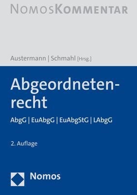 Abgeordnetenrecht: Abgg / Euabgg / Euabgstg / Labgg (Hardcover, 2)