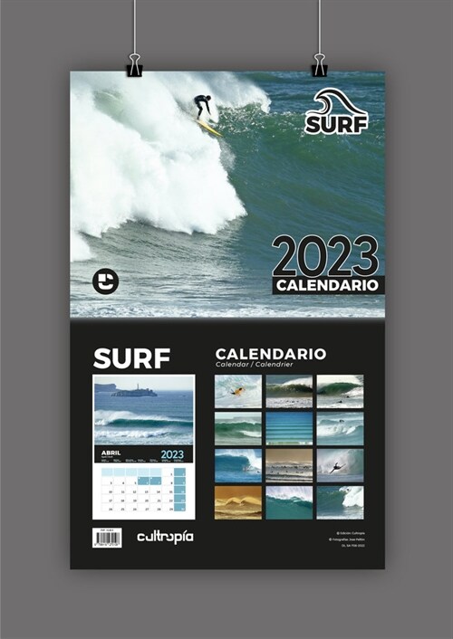 CALENDARIO SURF 2023 (Book)