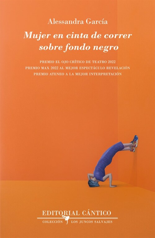 MUJER EN CINTA DE CORRER SOBRE FONDO NEGRO (Book)