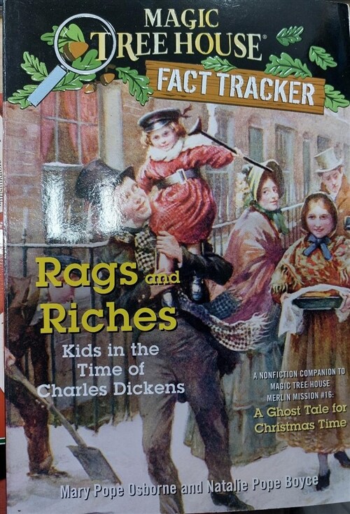 [중고] Magic Tree House FACT TRACKER #22 : Rags and Riches (Paperback)